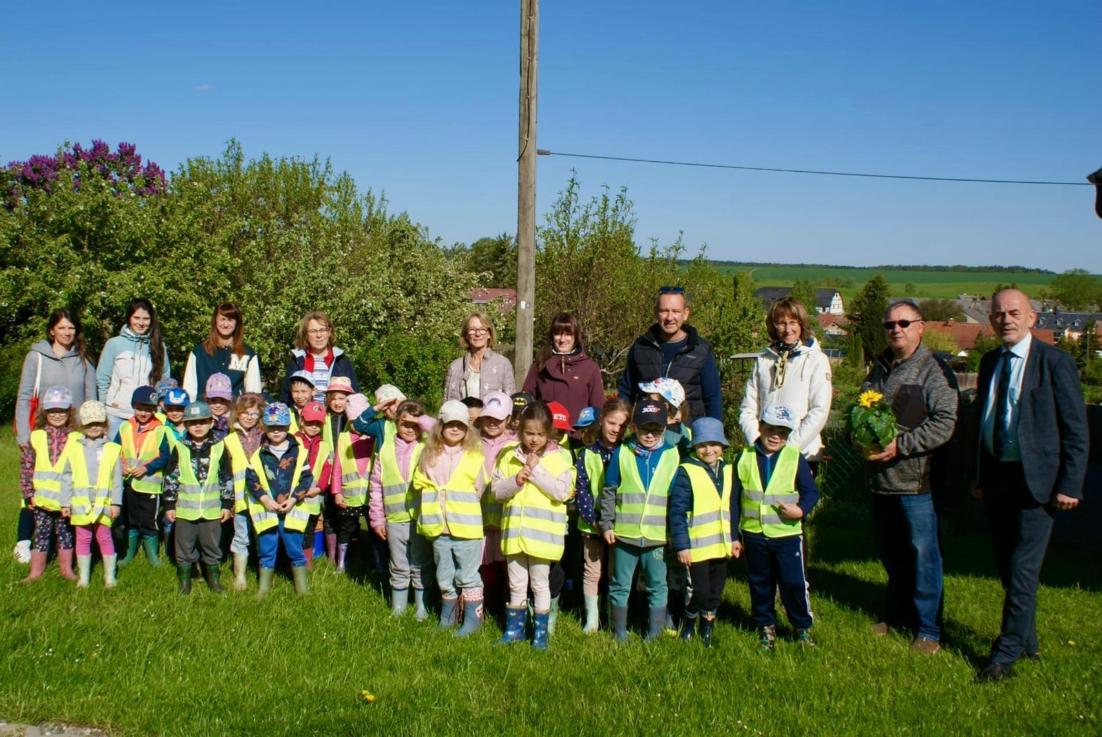 Kindergartenprojekt des Kleingartenvereins 